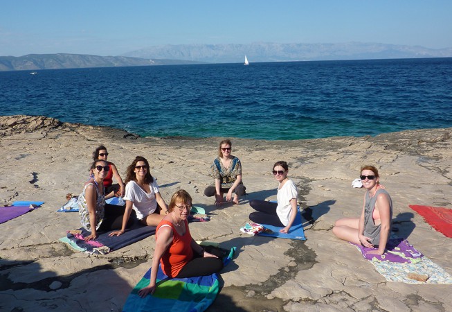 Kroatien: Abendmeditation am Strand