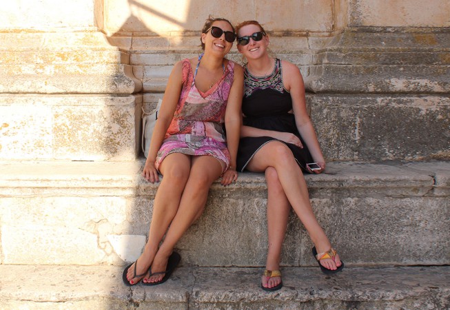 Kroatien: Hvar Town, Nathalie & Diane