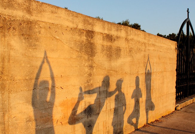 Sunset Yogaposes