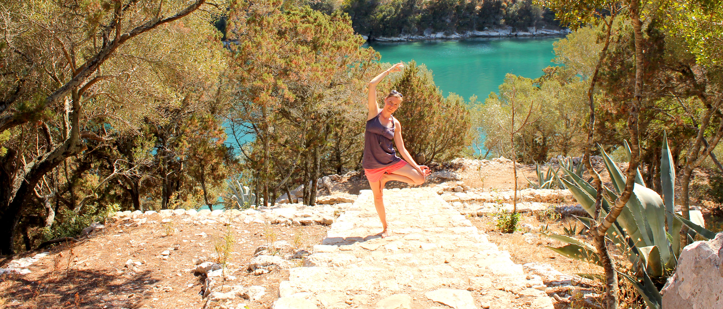 Yoga Insel Mljet Kroatien